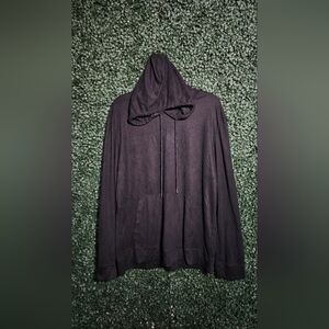 Black Hooded Sweatshirt